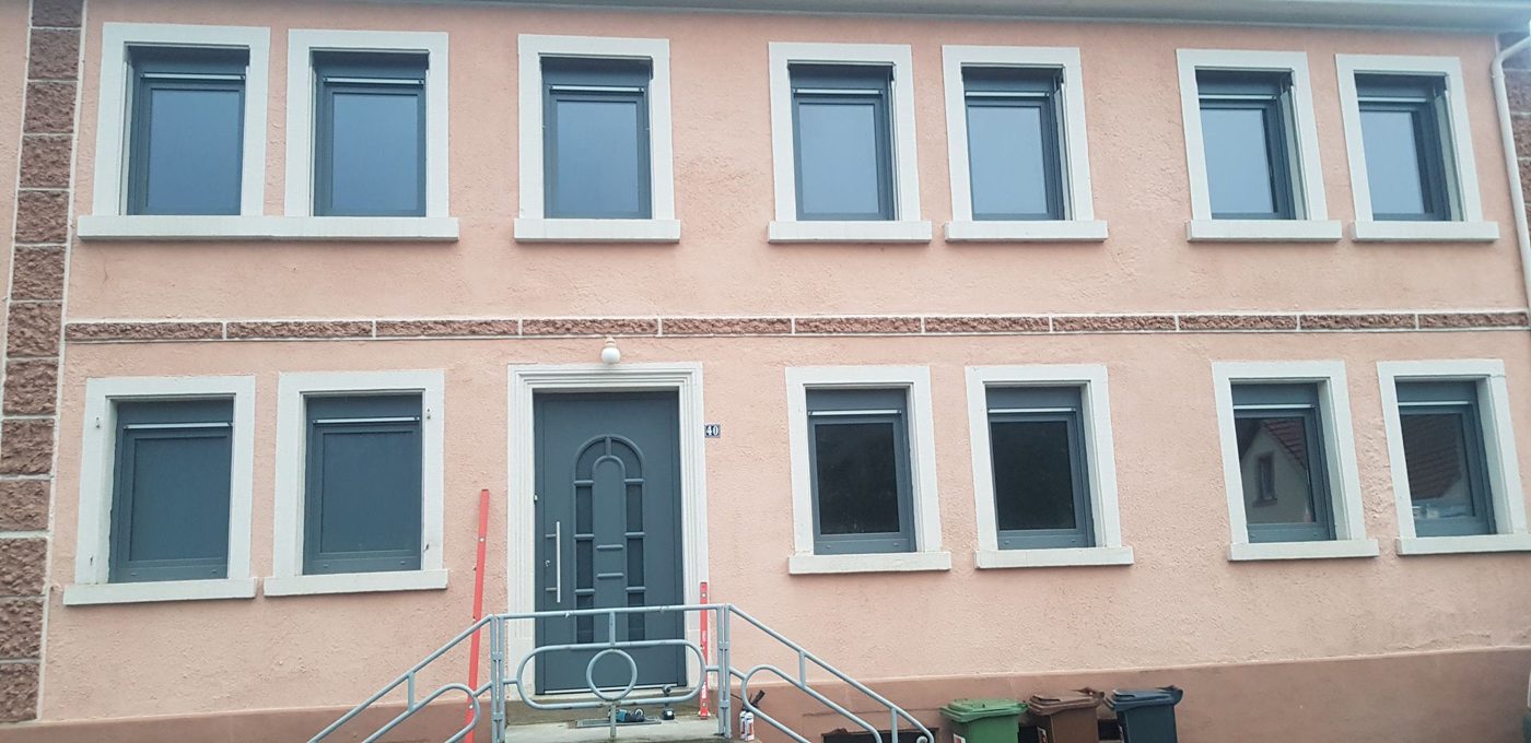 Fenster am Mehrfamilienhaus – Referenz von WB Bauelemente
